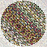 homespice decor ultra durable braided rainforest beige rug