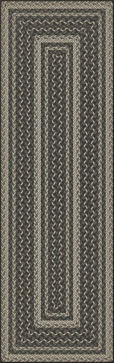 spicher and company classic vinyl pattern 85 such a cozy room braided rectangle rug