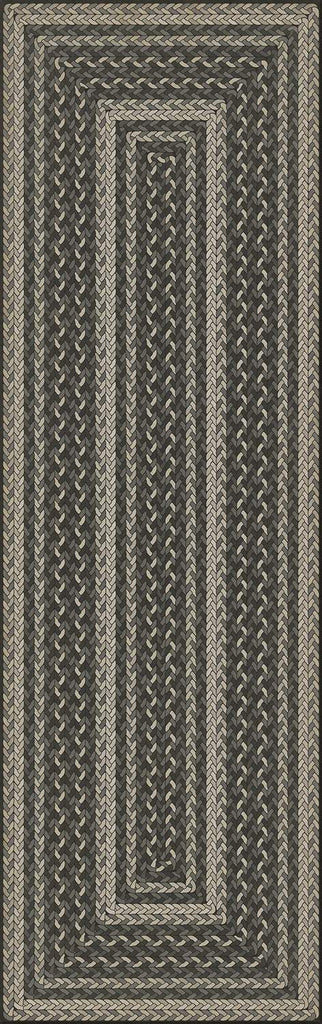 spicher and company classic vinyl pattern 85 such a cozy room braided rectangle rug