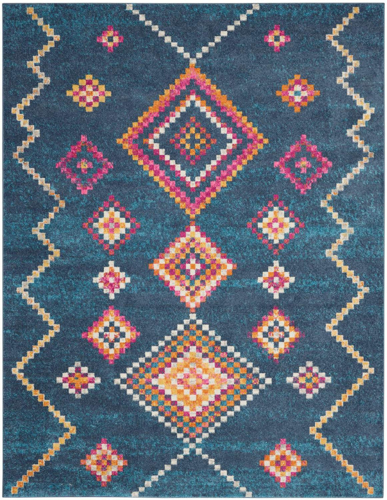 nourison passion psn44 navy rug