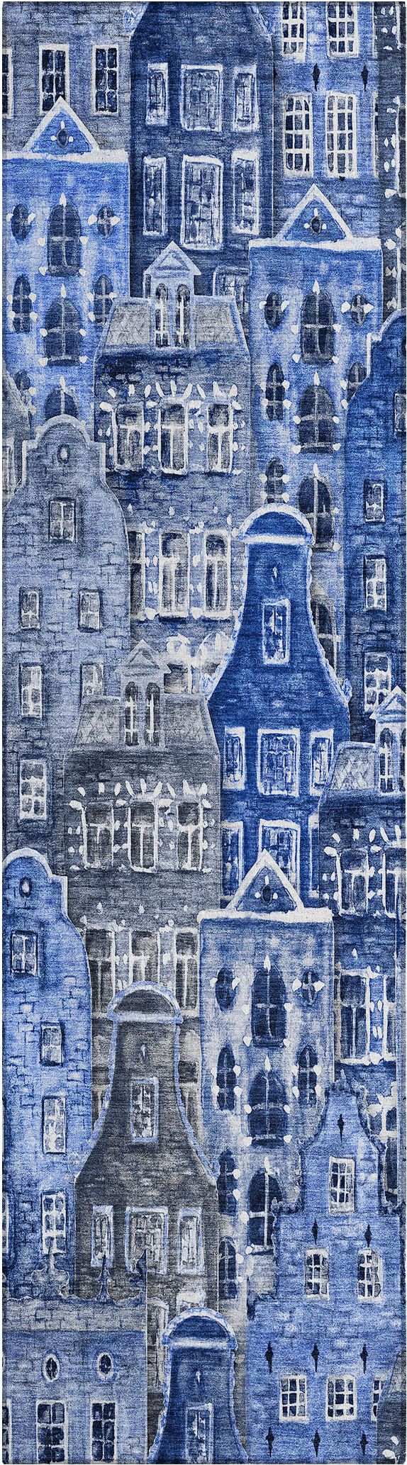 Addison Chantille ACN600 Blue Rug