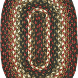 homespice decor jute braided prescott black rug