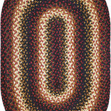 homespice decor jute braided prescott black rug