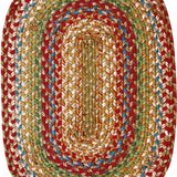 homespice decor jute braided azalea red rug