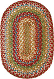homespice decor jute braided azalea red rug
