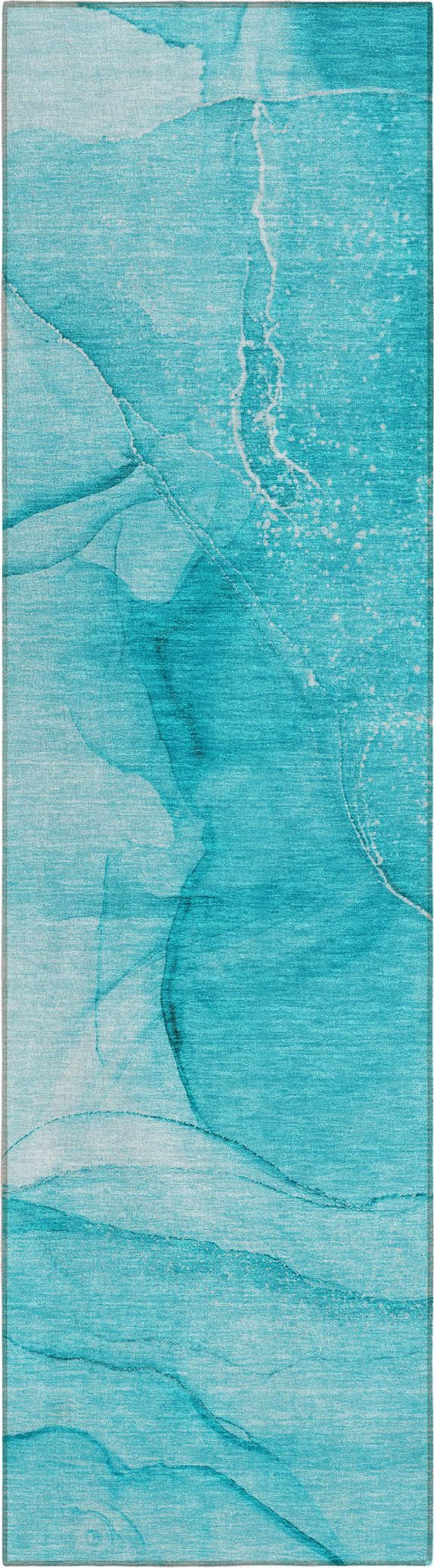 addison chantille acn507 teal rug