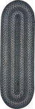 homespice decor jute braided grey cloud light grey rug