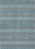addison chantille acn615 teal rug