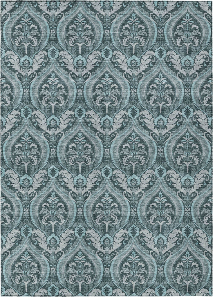 addison chantille acn572 teal rug
