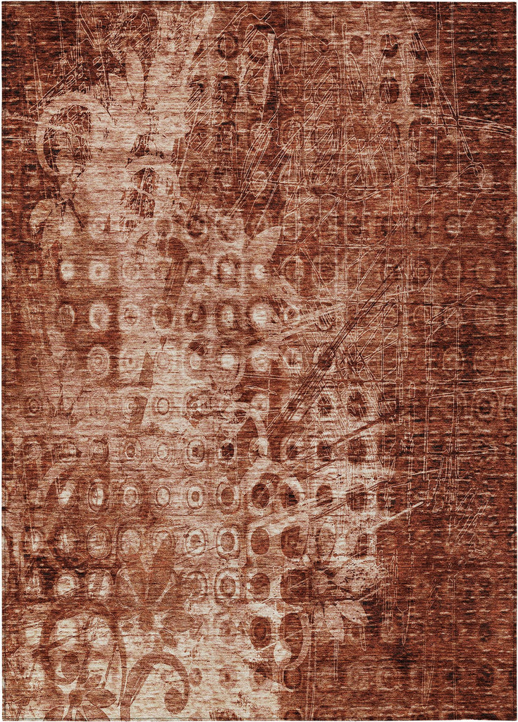 addison chantille acn577 paprika rug