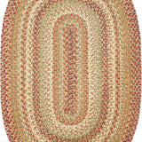 homespice decor jute braided harvest beige rug