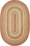 homespice decor jute braided harvest beige rug
