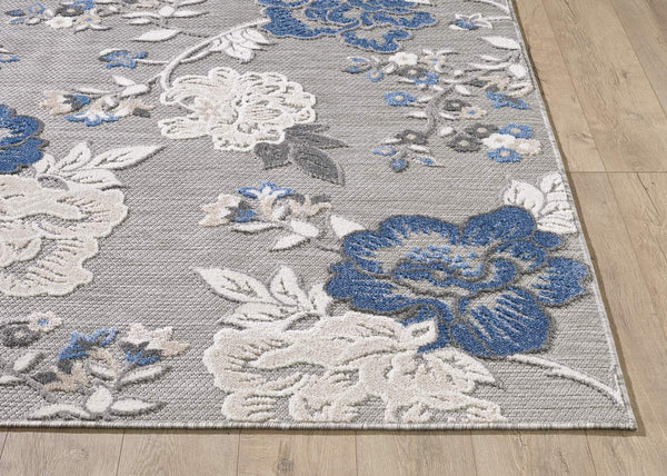 kas oriental calla 6938 grey rug