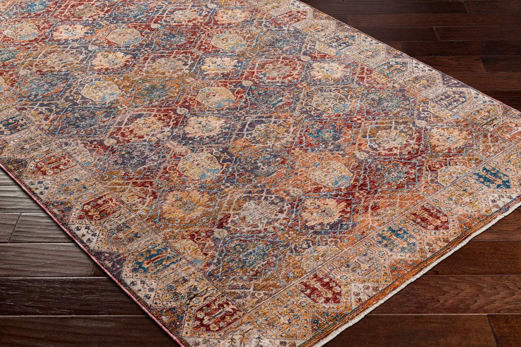 surya arya rya 2303 red rug