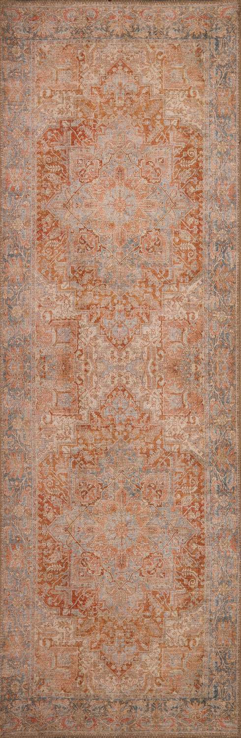 kas oriental london 4801 rust rug