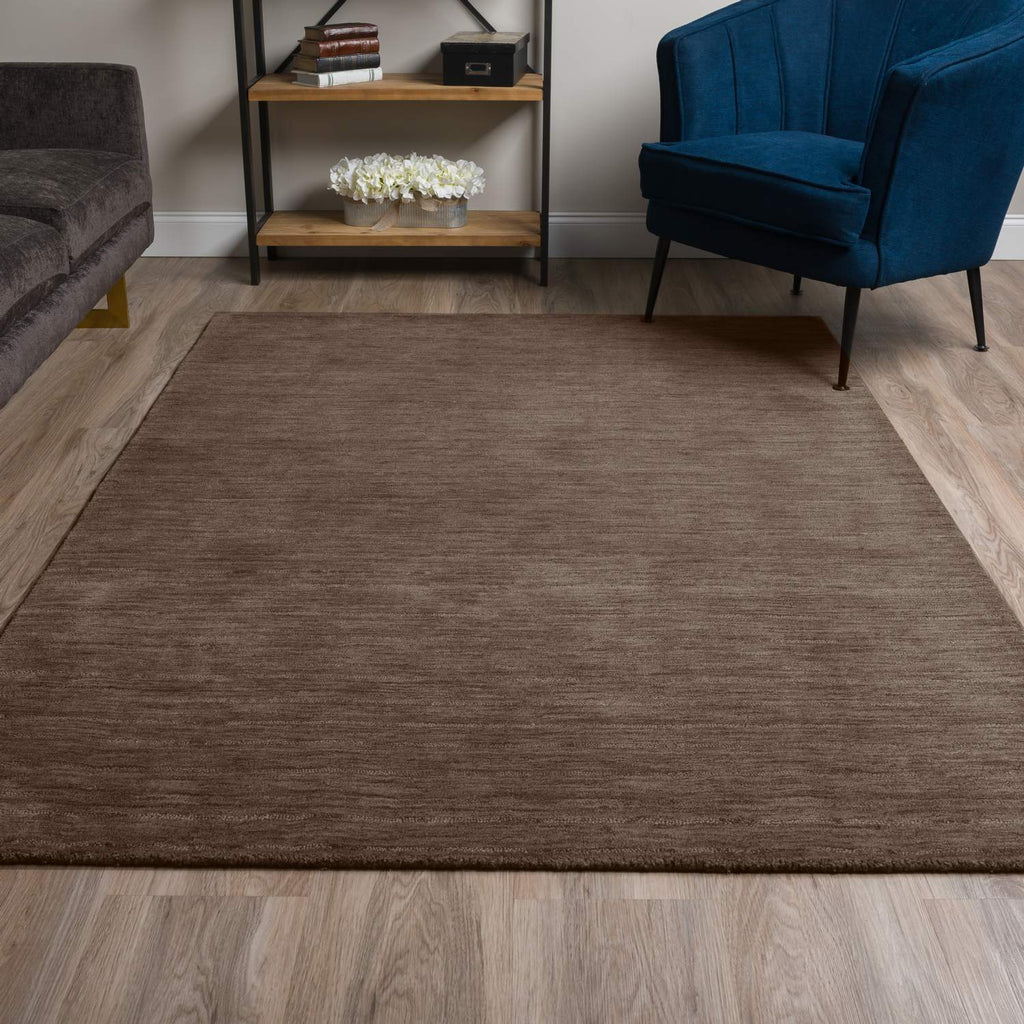 dalyn rafia rf100 chocolate rug