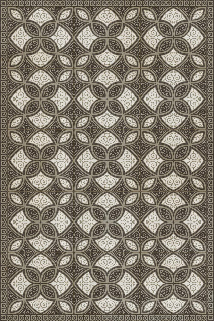 spicher and company classic vinyl pattern 25 valerian rug