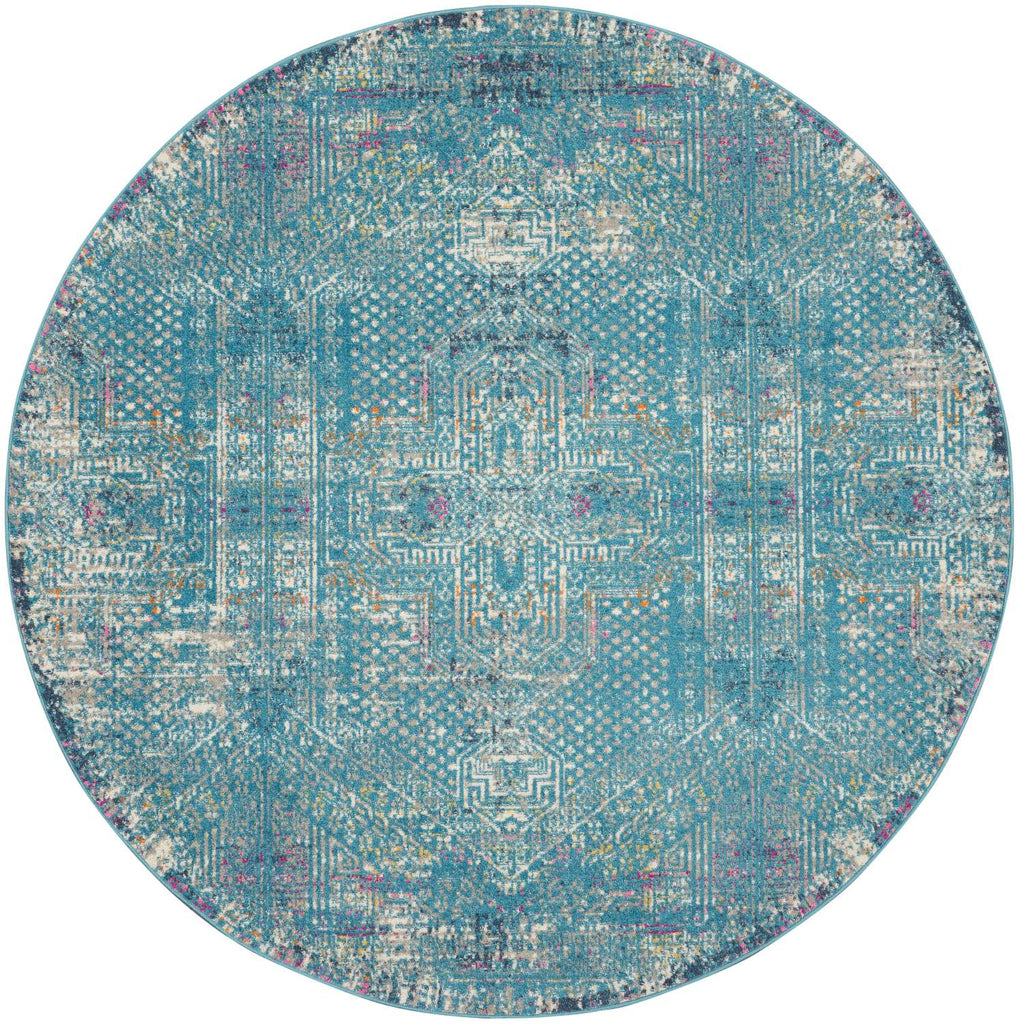 nourison passion psn38 blue rug