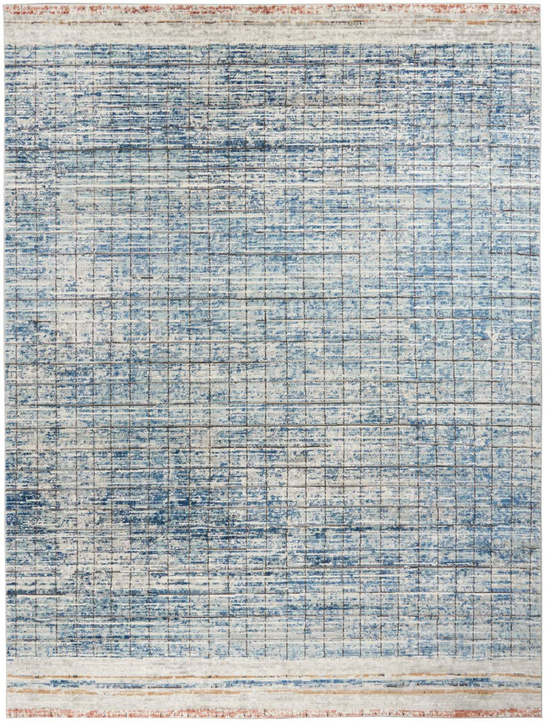 nourison quarry qua13 blue rug