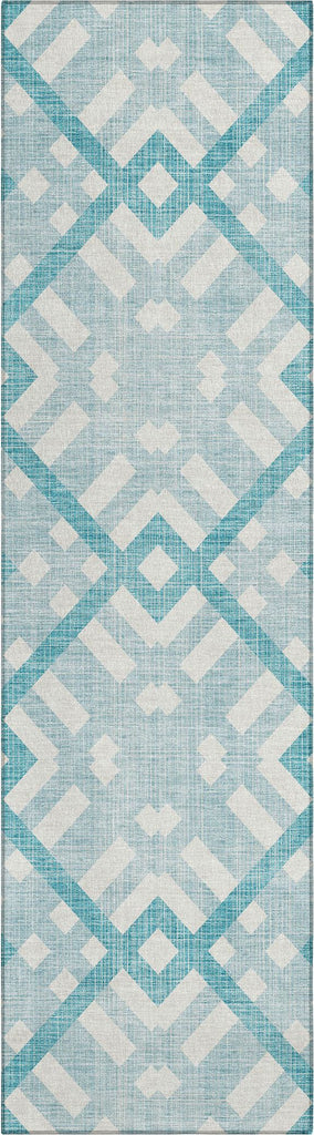 addison chantille acn616 teal rug