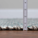 dalyn bondi bd1 turquoise rug