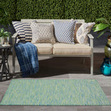 nourison positano pos01 blue green rug