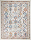 nourison quarry qua15 ivory multi rug