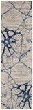 nourison river flow rfv05 ivory blue rug