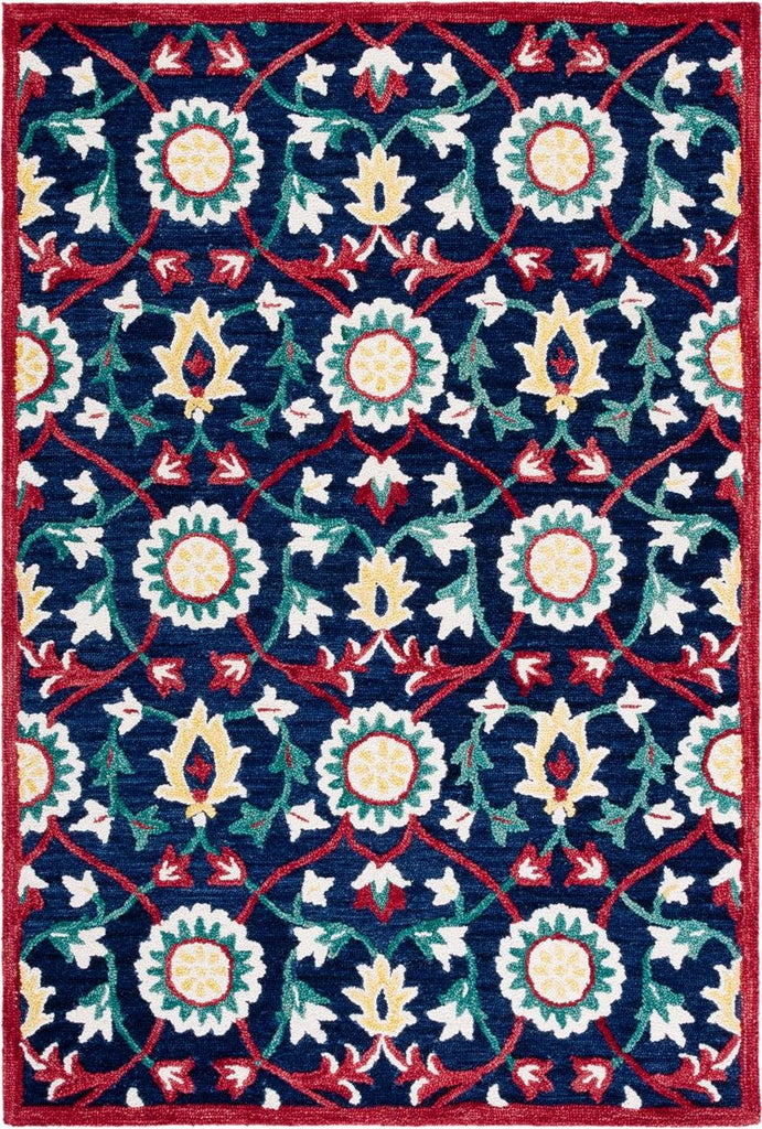 safavieh clearance blossom blm564n navy rug