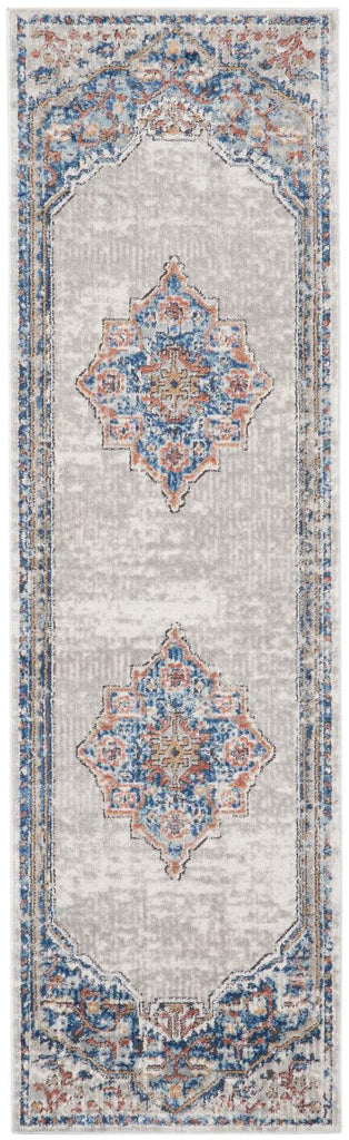 nourison quarry qua12 blue grey rug