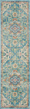 nourison passion psn25 ivory light blue rug