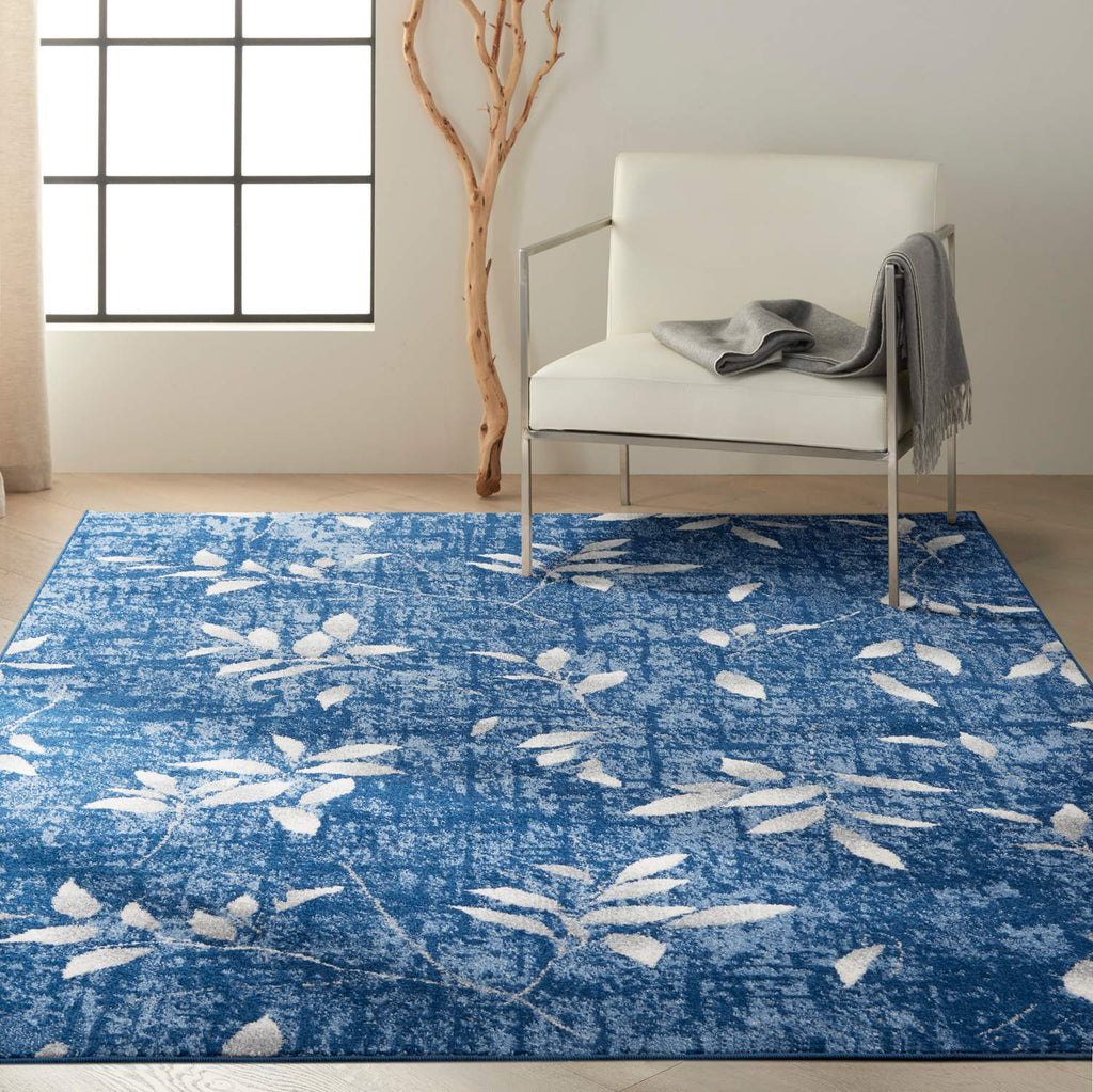 nourison river flow rfv03 navy ivory rug