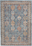 nourison quarry qua15 blue multi rug
