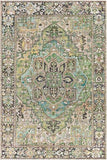 surya iris irs 2361 dark green rug