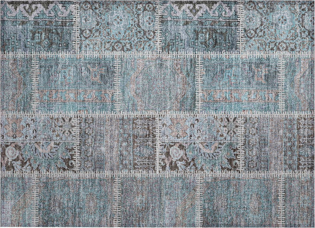 addison chantille acn635 teal rug