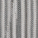 homespice decor ultra durable braided graphite grey rug