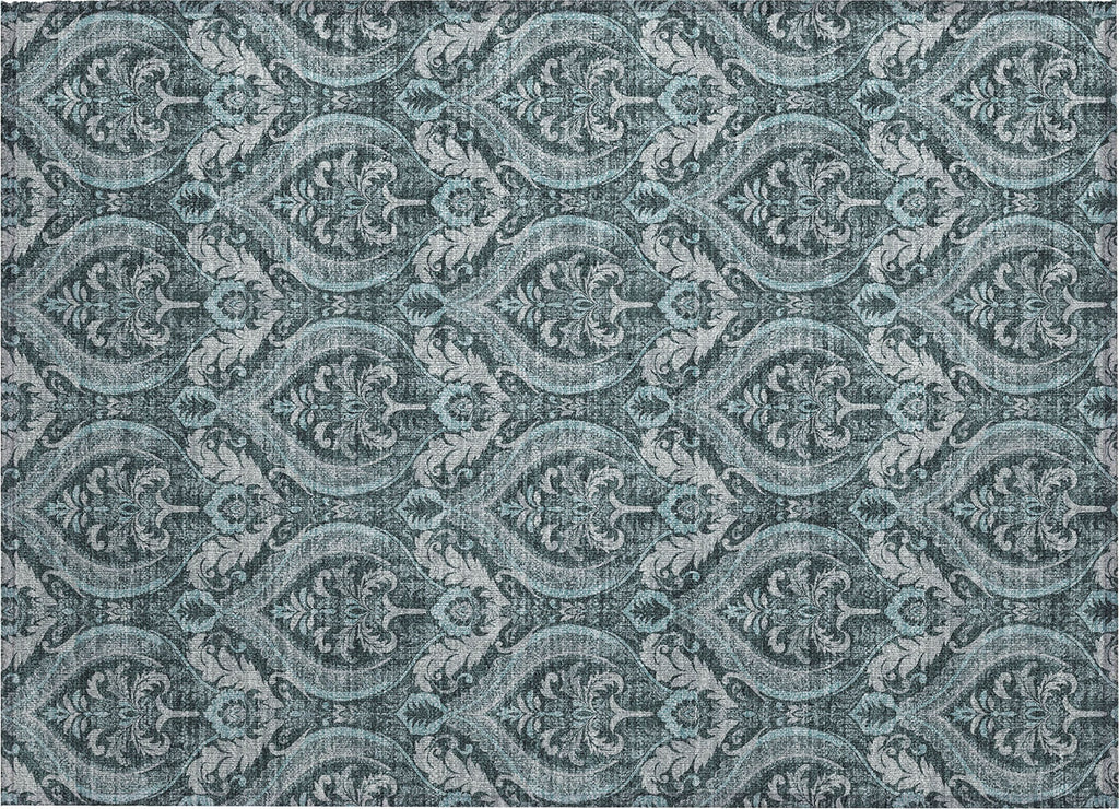 addison chantille acn572 teal rug