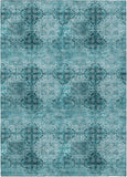 addison chantille acn557 teal rug