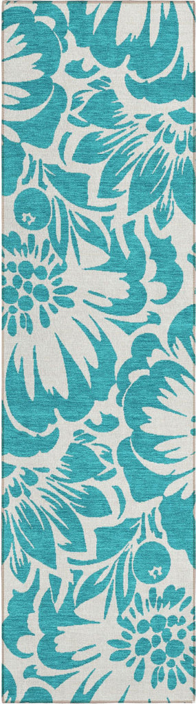 addison chantille acn551 teal rug