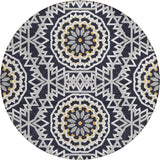 Addison Chantille ACN619 Black Rug