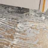 nourison solace sla01 grey beige rug