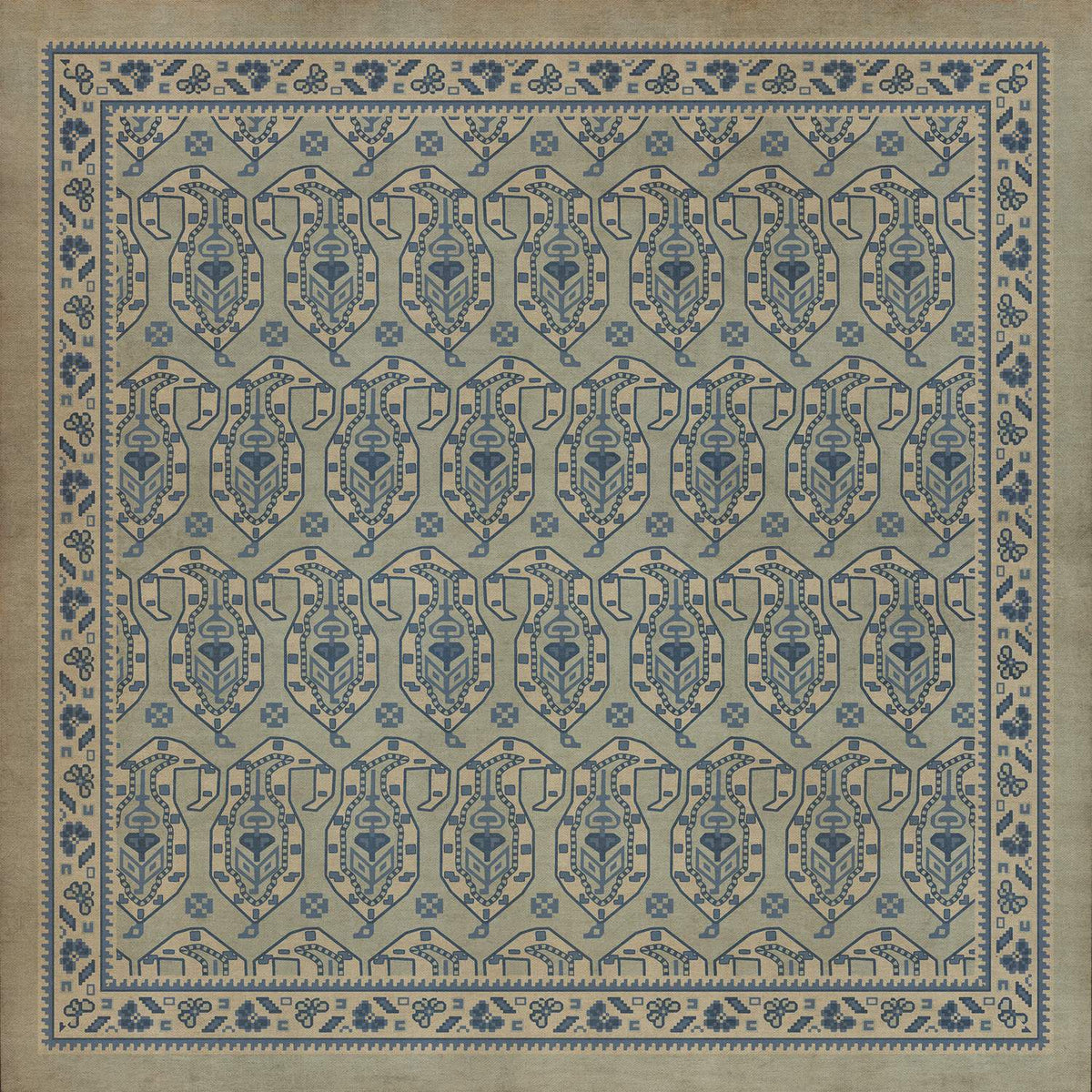 spicher and company persian bazaar kintala albastru rug