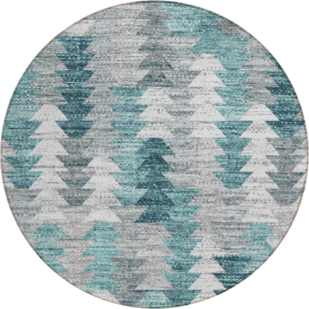 addison chantille acn632 teal rug