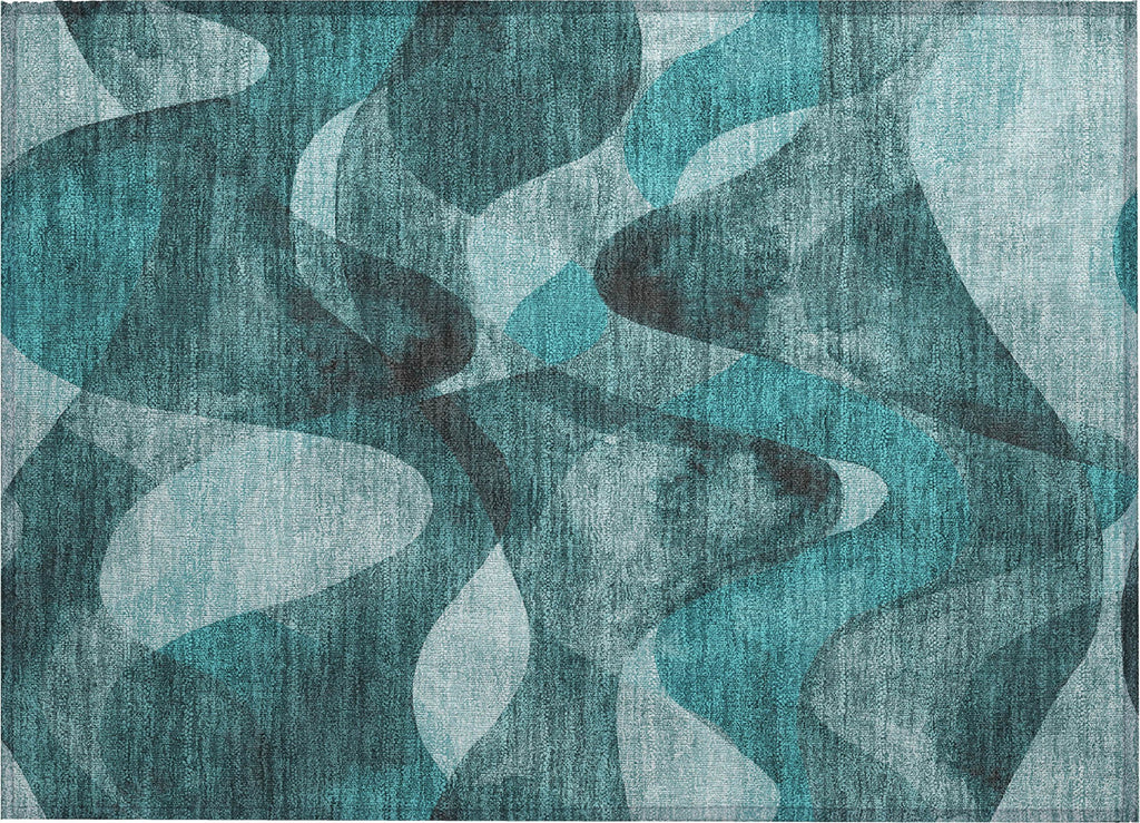 addison chantille acn536 teal rug