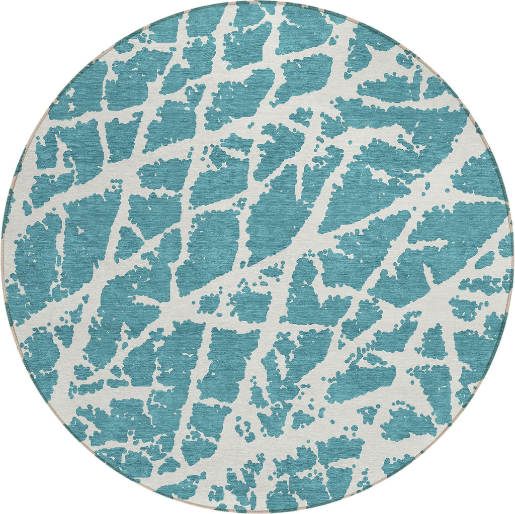 addison chantille acn501 teal rug