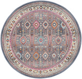 nourison vintage kashan vka05 grey multi rug