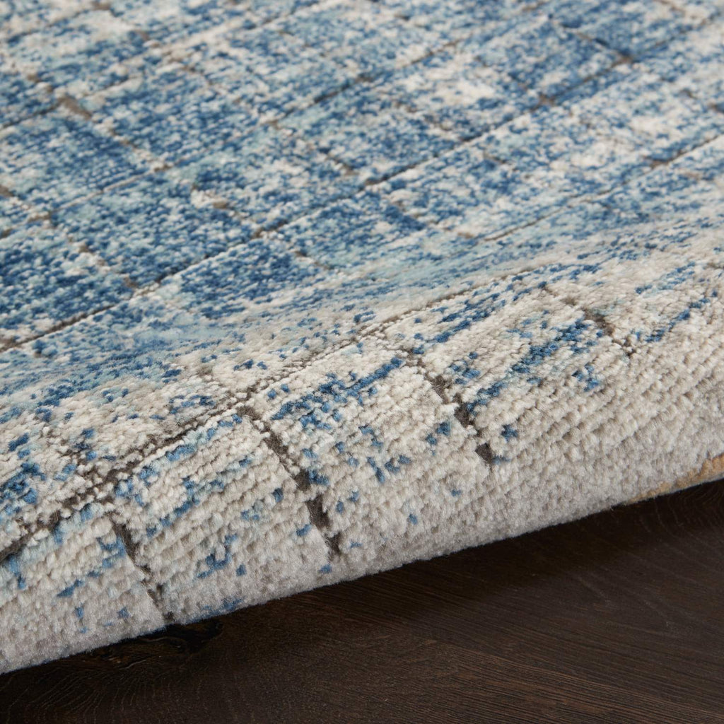 nourison quarry qua13 blue rug