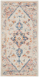 nourison tranquil tra06 ivory multicolor rug
