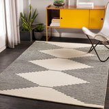 surya rug co granada gnd 2331 black rug