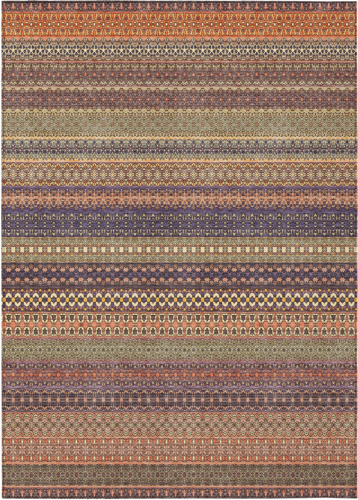 addison chantille acn527 paprika rug